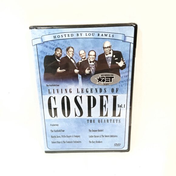 Living legends of Gospel Volume 1 DVD Music The Quartets - Picture 1 of 1